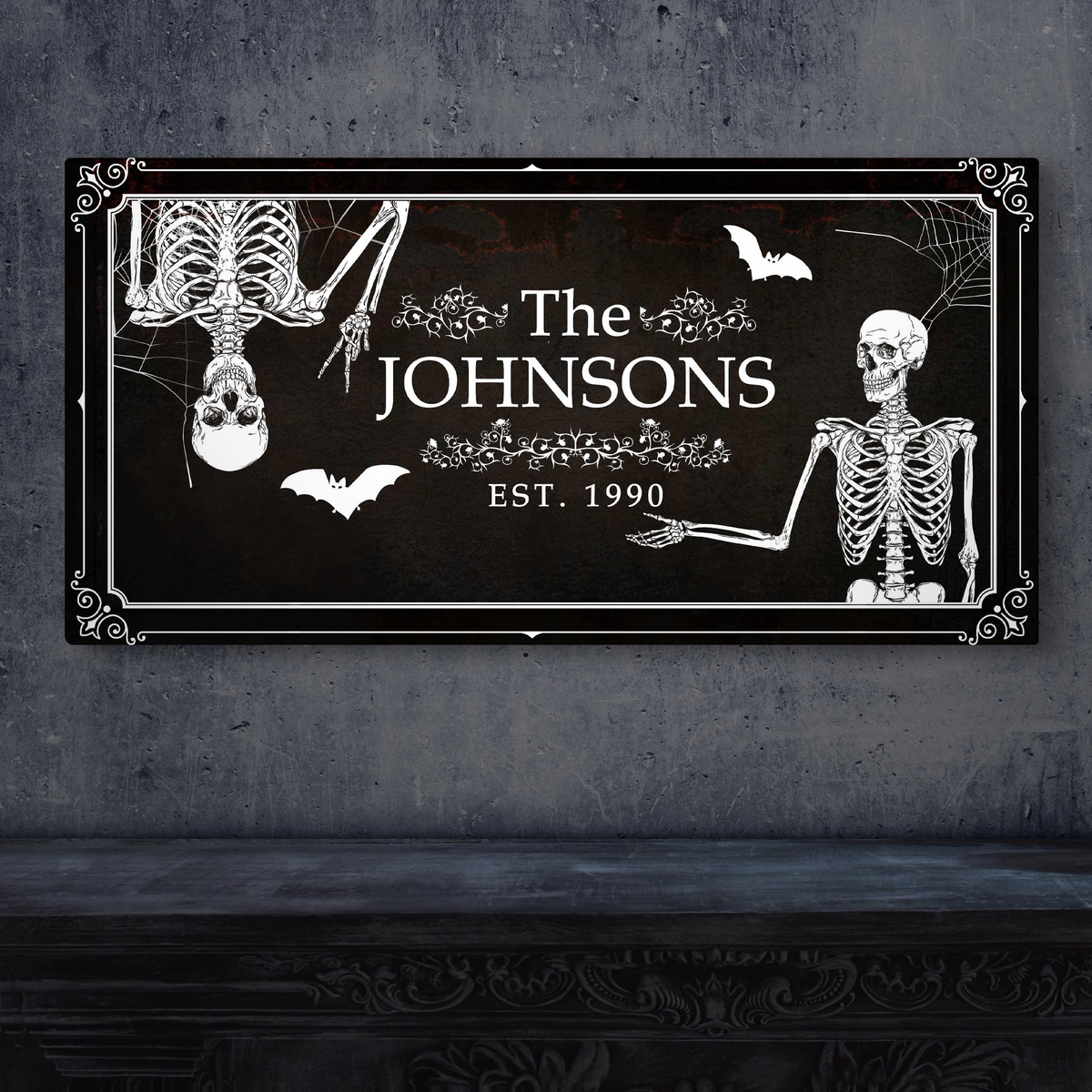 Halloween Family Name Sign - view 7