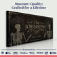Gothic Family Sign - Personalized Gothic Decor - The Perfect Gothic Interior Design Gift