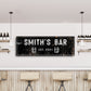 Family Bar Rustic Sign