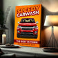 Car Wash Sign V