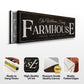 Custom Vintage Rust Farmhouse Sign III