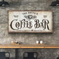 Coffee Bar Sign VII