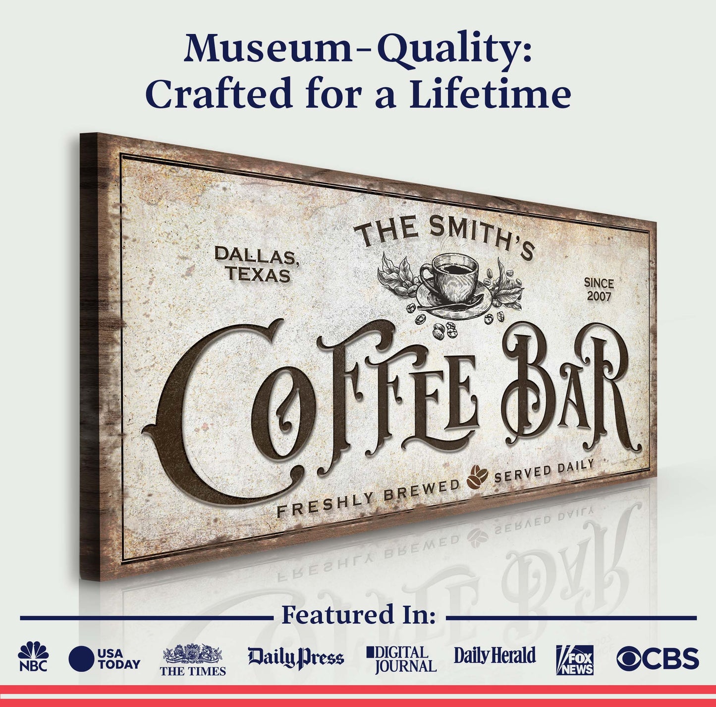 Coffee Bar Sign VII
