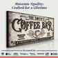 Coffee Bar Sign X