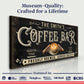 Coffee Bar Sign XII