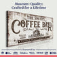 Personalized Coffee Bar Sign III