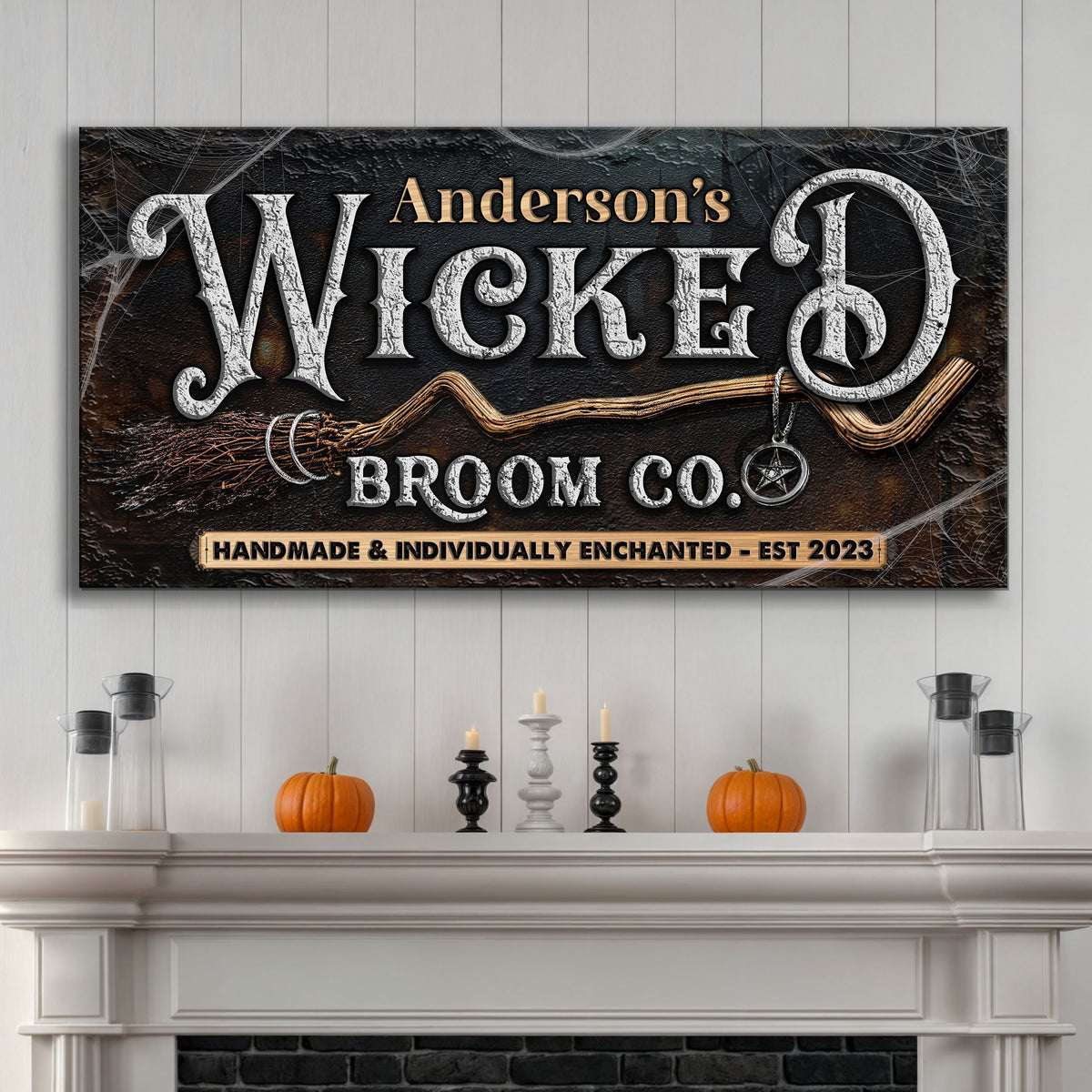 Personalized Wicked Halloween Sign II - view 2