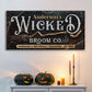 Personalized Wicked Halloween Sign II - view 3