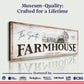 Rustic Farmhouse Sign III