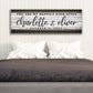 Personalized Happily Ever After Couple Sign II