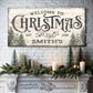 Family Welcome To Christmas Sign III - view 3