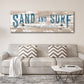 Sand And Surf Sign (Free Shipping)