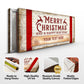 Merry Christmas And A Happy New Year Sign - view 3