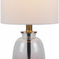 Pertek White Glass Table Lamp - Clearance