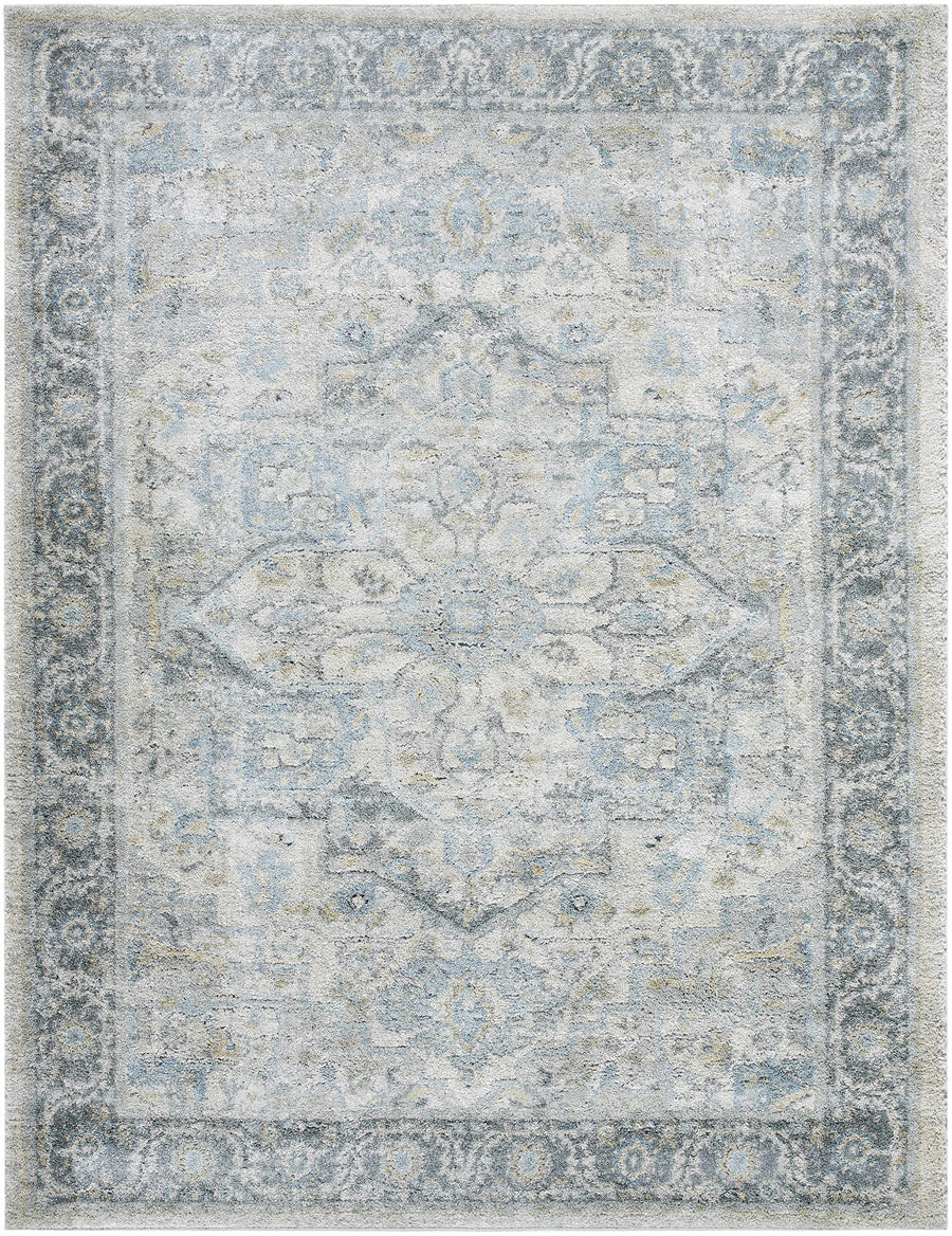 Akshay Light Gray Thick Luxe Area Rug