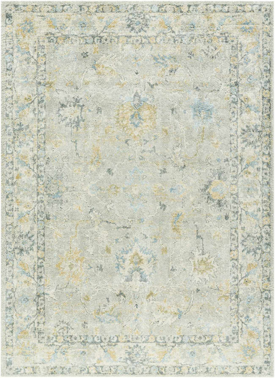 Ahmaud Beige Thick Luxe Area Rug