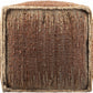 Rhuddlan Jute Rust Pouf