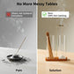 2 in 1 Incense Holder Upside Down Glass Incense Holder for Sticks Anti-Ash Incense Burner with Ash Catcher & Incense Storage