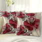 VIKAMA's modern floral pattern pillowcase is durable and serves as a decorative cushion cover for both home and bedroom use
