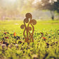Beautiful 1PC Wrought Iron Metal Outdoor Garden Decor Unleashing Endless Creativity To Transform Your Courtyard with Charm