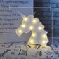 1PC Creative LED Shaped Lamp Indoor Battery Powered Wall Light,Decoration Night Light For Bedroom Table Beach Party&Photography
