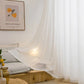 White Tulle High Quality Curtain 1 PC