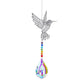 Animal metal sheet butterfly pendant crystal ball prism sun catcher DIY hanging decoration window decoration garden sun catcher