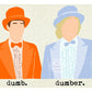 Dumb and Dumber/Eternal Sunshine of The Spotless Mind/Friday Night Lights Minimalist Cartoon Style Movie Poster Canvas Print Art
