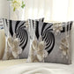 VIKAMA's modern floral pattern pillowcase is durable and serves as a decorative cushion cover for both home and bedroom use