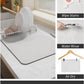 VIKAMA Coffee Machine Mat Rubber Backing Water-Absorbent Dish Drying Pad Kitchen Worktop Drainage Mat Home Decor
