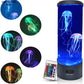 Jellyfish Lamp Color Changing Remote Control  Aquarium Tank LED Night Light Birthday Gift USB Charging Relaxing Mood
