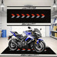 VIKAMA Racing Carpet, Dirt-Resistant And Anti-Slip, Bedroom Bedside Blanket, Motorcycle Parking Floor Mat, Home Decoration
