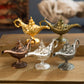 12cm(4.7")Classic Rare Hollow Legend Aladdin Magic Genie Lamps Incense Burners Retro Wishing Oil Lamp Home Decor Gift
