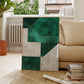 Modern Abstract green Emerald Geometry Wall Art Prints Canvas Painting Poster Living Room Bedroom Home Decor