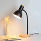 Creative Wooden Art Iron LED Folding Nordic Desk Lamp Eye Protection Reading Table Lamp Living Room Bedroom Home Decor