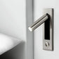 Led Wall Light Night Reading Book Lamp Bed Headboard Lights For Hotel Artistic  Bedside Lamp Push Switch Cree Chip 220V