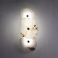 Natural Marble LED Wall Lamp Copper Luxury Novelty Lighting Sconce For Bedroom Living Dining Room Wall Decor Modern Art Design