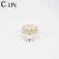 New European Single Hole Handle Gold Luxury Flower Pattern Furniture Cabinet Knobs For Home Wardrobe Door Handles Hardware