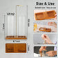 2 in 1 Incense Holder Upside Down Glass Incense Holder for Sticks Anti-Ash Incense Burner with Ash Catcher & Incense Storage