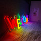 Welcome Neon Sign, Commercial Wall Lamp Usb Powered, Very Suitable For Restaurants, Salons, Bars, Coffee Shops, Shops Decor.
