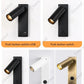 New Led Wall Lamp Sconce with Switch Black Brass Creative USB Port Reading Wall Lamp with 3W Spotlight for Bedroom Bedside