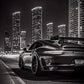 Trending Cars Retro Porsche 911 GT3 RS City Poster and Prints Canvas Painting Wall Art Pictures for Home Living Room Cuadros