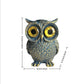 1 Piece of Retro-Style Cute Big-Eyed Owl Figurine, Creative Desktop Decoration Resin Craft, Adds Artistic Flair, Full of Details