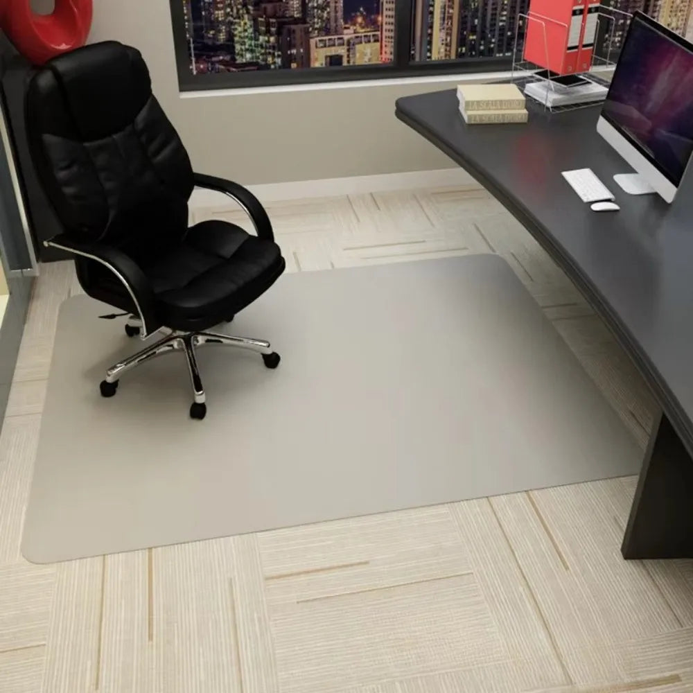 VIKAMA Senior Gray Mute Office Carpet Non-Slip Wear-Resistant Home Office Conference Room Modern Minimalist Floor Mats