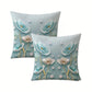 VIKAMA's modern floral pattern pillowcase is durable and serves as a decorative cushion cover for both home and bedroom use