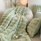 Imitation Rabbit Fur Plush Blanket Winter Warmth Comfortable Blankets Bed Luxury Warm Sofa Cover Throw Blanket for Sofa