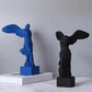 Greek Statue Resin Roman Louvre Winged Victory Goddess Figurine Angel Sculpture Home Decor Living Room Office Ornament