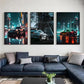 Trending Cars Retro Porsche 911 GT3 RS City Poster and Prints Canvas Painting Wall Art Pictures for Home Living Room Cuadros