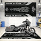 VIKAMA Motorcycle Display Floor Mat, Dirt-Resistant Home Decoration, Corridor And Passageway Carpet, Room Bedside Blanket
