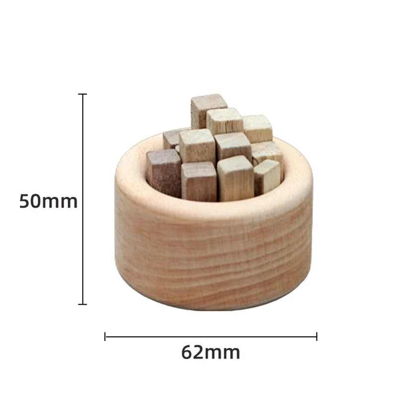 Natural Wood Essential Oil Diffuser Fireless Aroma Aromatherapy Fragrance Diffused Home Office Decoration Crafts